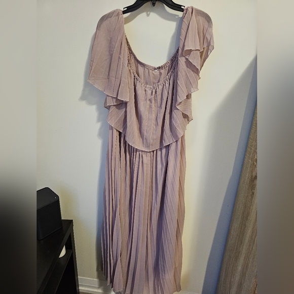 SHEIN Plus size Off Shoulder Maxi dress - Picture 3 of 4